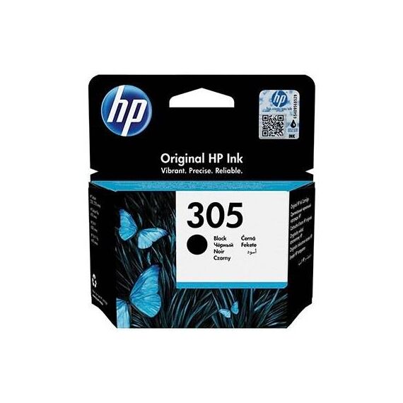 HP 305 3.55 ml black original ink cartridge  3YM61AE