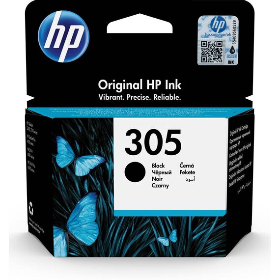 HP 305 3.55 ml black original ink cartridge  3YM61AE