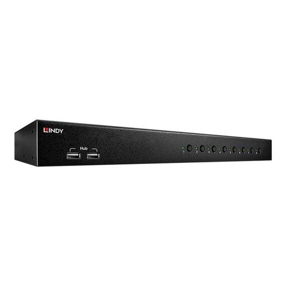Lindy KVM Switch Pro USB 2.0 Audio DVI-I KVM audio 39317