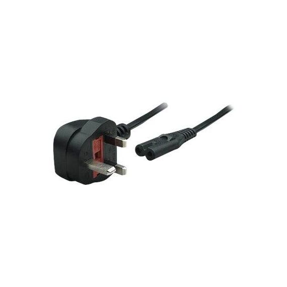 Manhattan Power CordCable, UK 3-pin plug to C7 322843