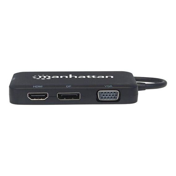 Manhattan USB-C 4-Port HubDockConverter, USB-C to 152600