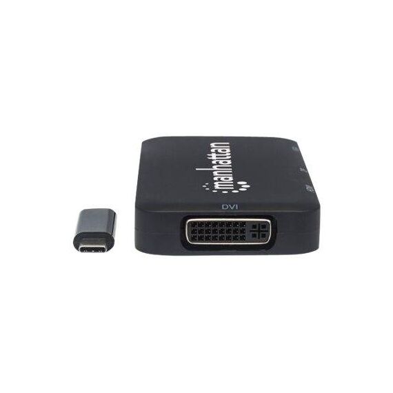 Manhattan USB-C 4-Port HubDockConverter, USB-C to 152600