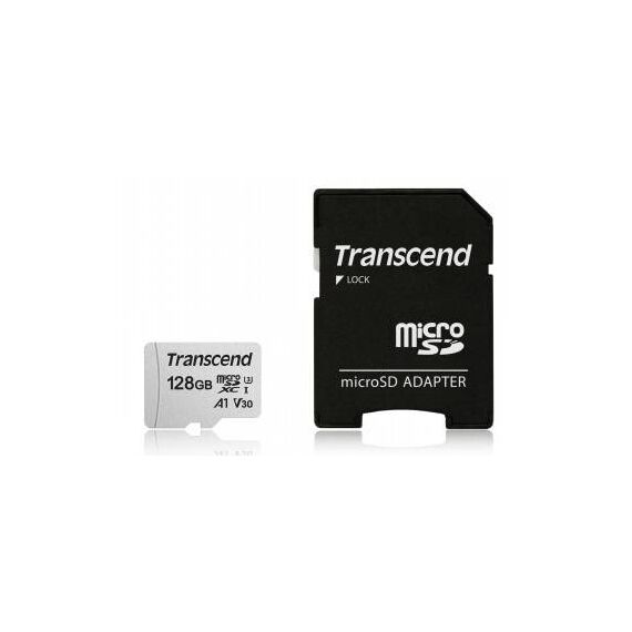 Transcend 300S Flash memory card 128GB A1  TS128GUSD300S-A