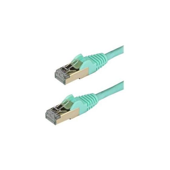 StarTech.com 7.5m CAT6A Ethernet Cable, aqua 6ASPAT750CMAQ