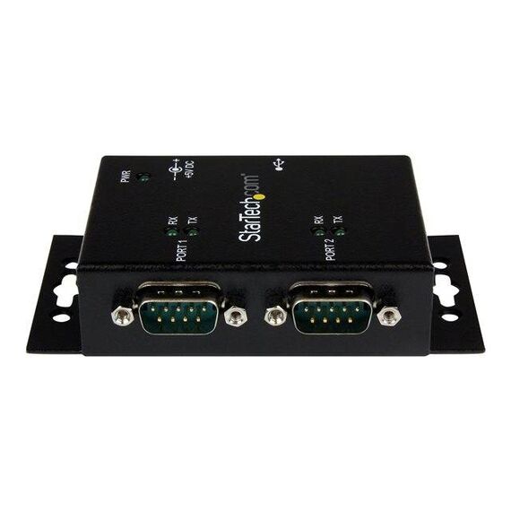 StarTech.com USB to Serial Adapter 2 Port Wall ICUSB2322I