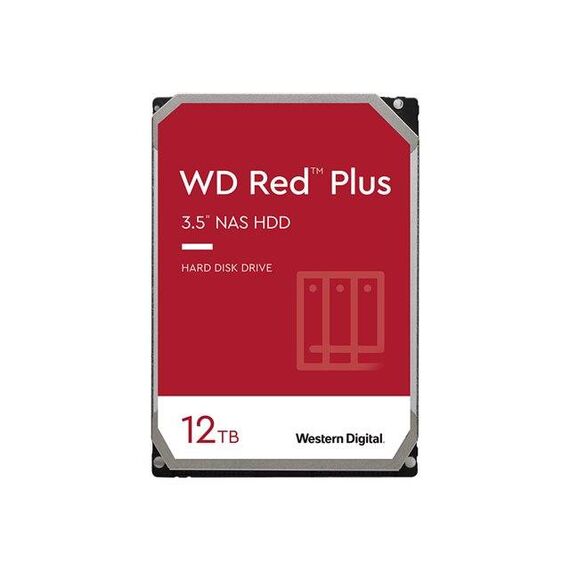 WD Red Plus NAS Hard Drive 12TB WD120EFBX