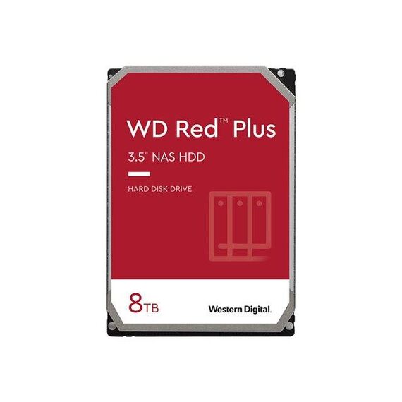 WD Red Plus NAS Hard Drive WD80EFBX Hard drive 8TB WD80EFBX