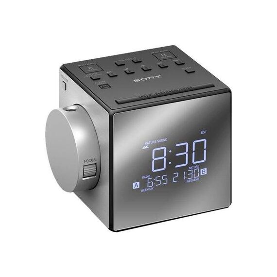 Sony ICF-C1PJ Clock radio 100 mW silver ICFC1PJ.CED