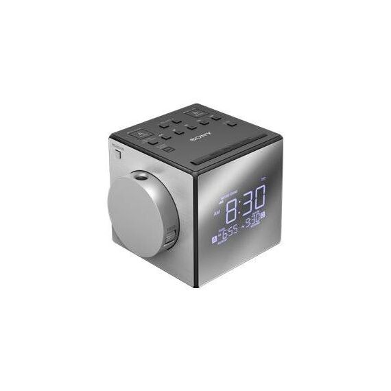 Sony ICF-C1PJ Clock radio 100 mW silver ICFC1PJ.CED