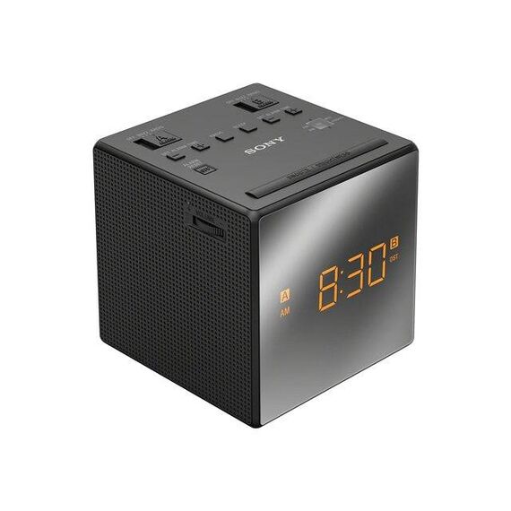 Sony ICF-C1T Clock radio 100 mW black ICFC1TB.CED