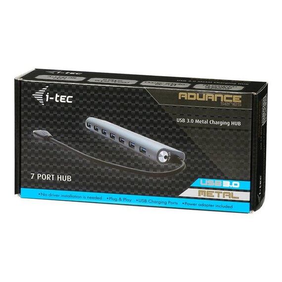 I-Tec USB 3.0 Metal Charging HUB  7 x U3HUB778