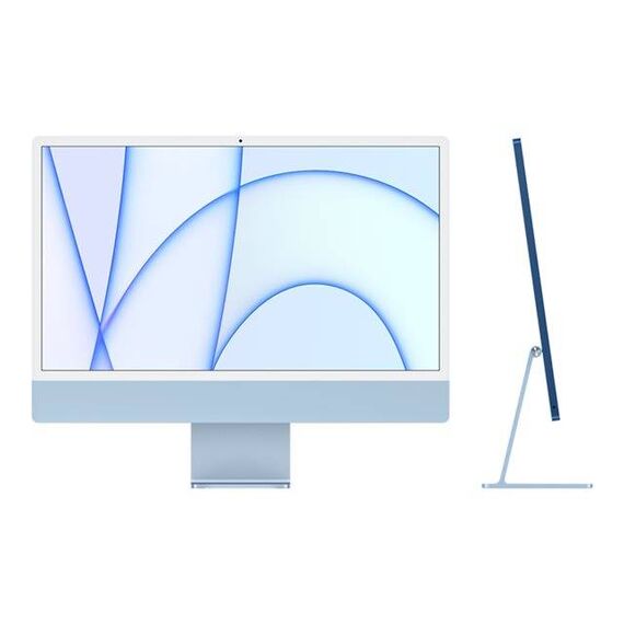 Apple iMac 24", M1, RAM 8GB, SSD 256GB, All-in-one, Blue
