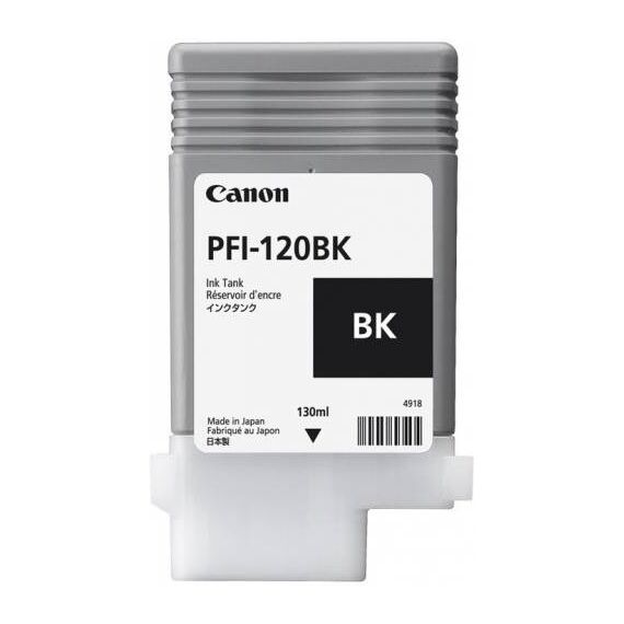 Canon PFI-120 BK 130 ml black original ink tank 2885C001