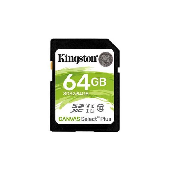 Kingston Canvas Select Plus Flash memory card 64GB SDS264GB