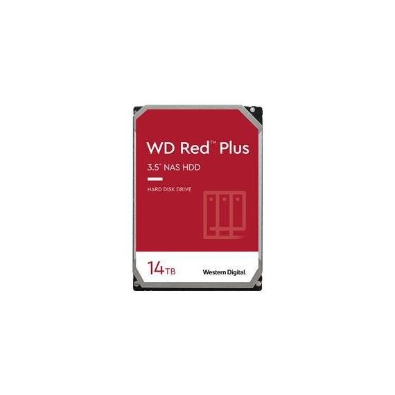 WD Red Plus NAS Hard Drive 14TB  3.5  SATA WD140EFGX