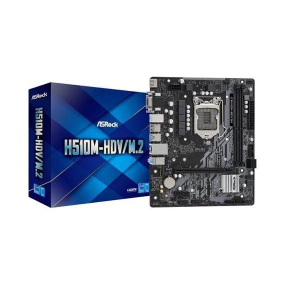 ASRock H510M-HDVM.2 Motherboard micro 90-MXBFT0-A0UAYZ