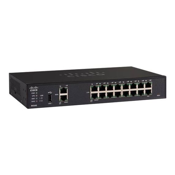 Cisco Small Business RV345 Router GigE WAN RV345-K9-G5
