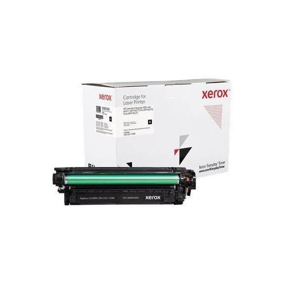 Black compatible toner (alternative for: HP CE400A)
