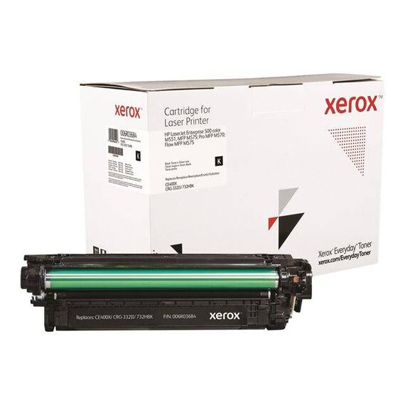 Black compatible toner (alternative for: HP CE400X)