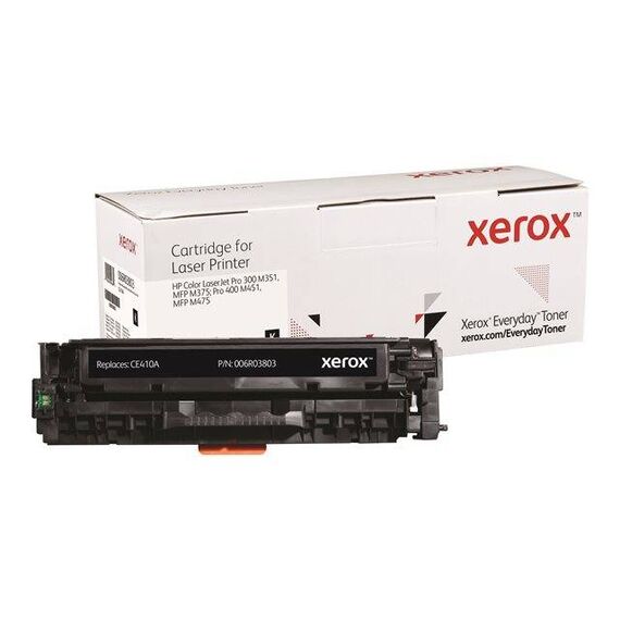 Black compatible toner (alternative for: HP CE410A)