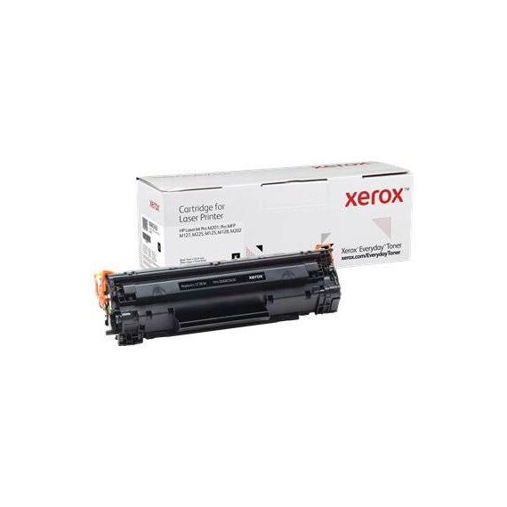 Black compatible toner (alternative for: HP CF283A)
