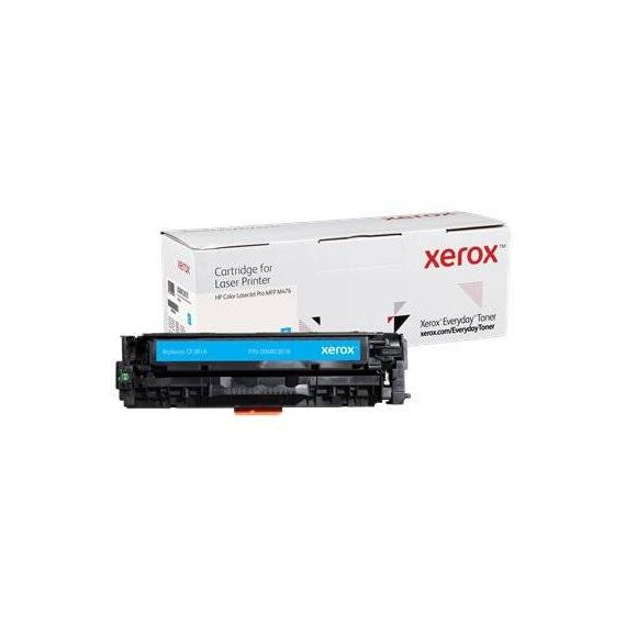 Cyan compatible toner (alternative for: HP CF381A)