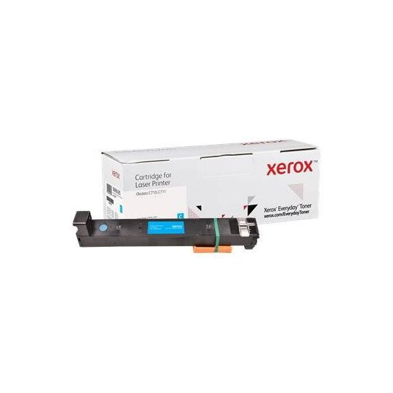 Cyan compatible toner cartridge for OKI C710cdtn