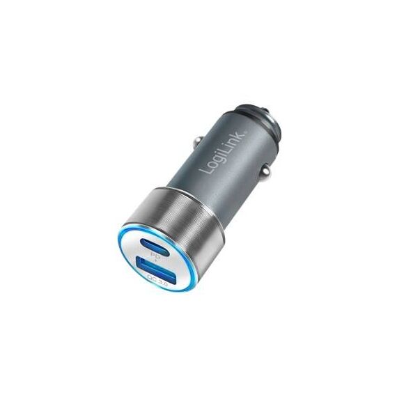 LogiLink Car power adapter 36Watt (USB, USB-C)  PA0252