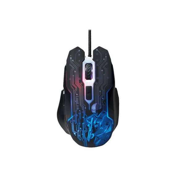 LogiLink Gaming Mouse optical 6 buttons wired USB ID0137