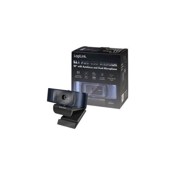 LogiLink HD Pro Webcam colour 2 MP 1920 x 1080 UA0379