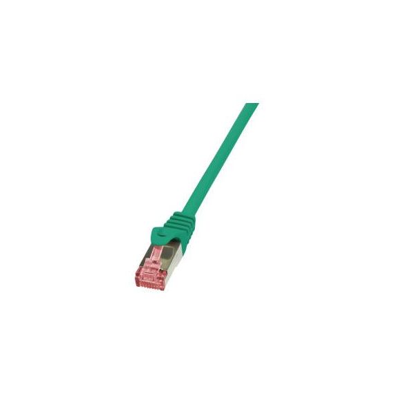LogiLink PrimeLine Patch cable RJ-45 (M)  CAT6  50cm green CQ2025S