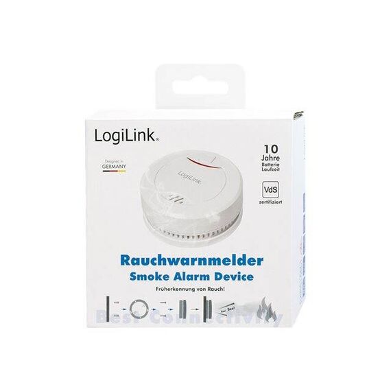LogiLink Smoke Detector with VdS Approval  SC0010