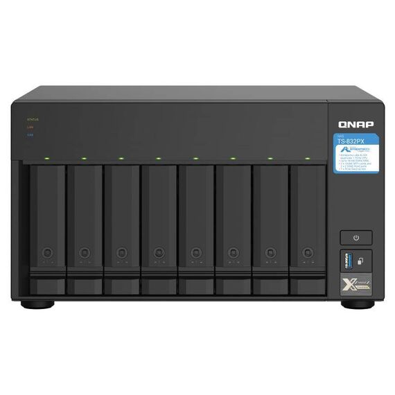 QNAP TS-832PX-4G NAS server 8 bays SATA 6Gbs TS-832PX-4G