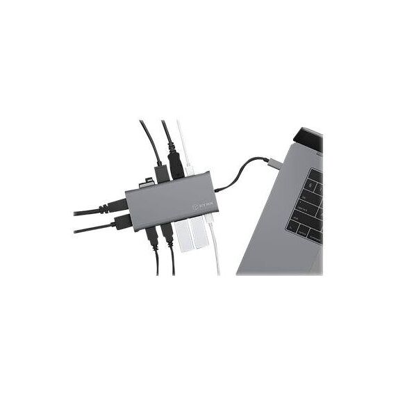 RaidSonic Docking station USB-C to 2x HDMI, DP  IB-DK4050-CPD