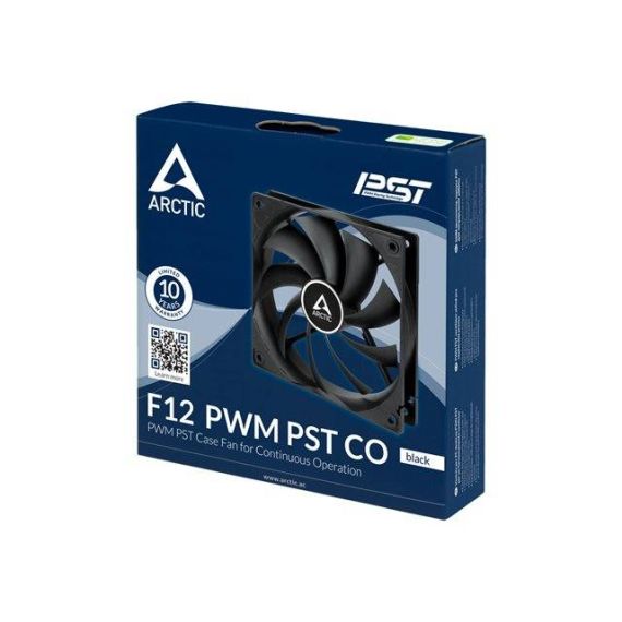 ARCTIC F12 PWM PST CO Case fan 120 mm black ACFAN00210A