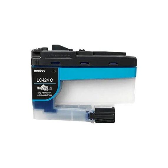 Brother LC424C Cyan original ink cartridge for LC-424C