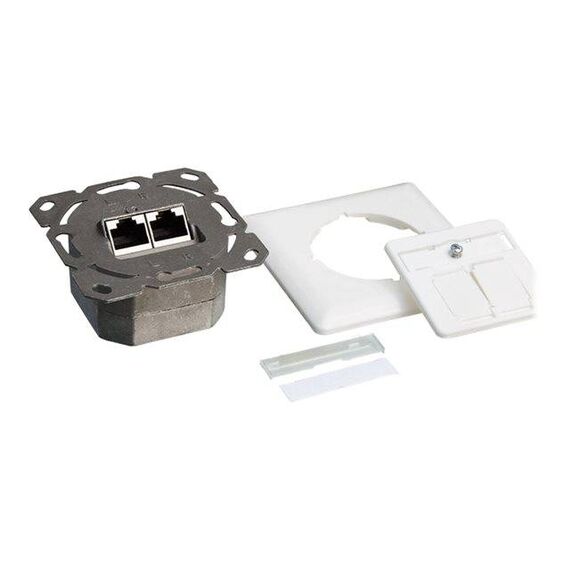 LogiLink Flush mount outlet wall mountable RJ-45 NP0039A