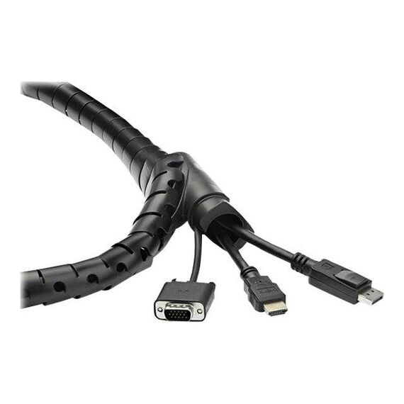 StarTech.com 2.5m (8.2ft) Cable Management CMSCOILED2