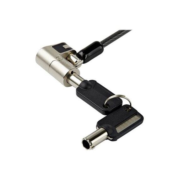 StarTech.com 6.5' (2m) 3-in-1 Universal Laptop LTULOCKKEY