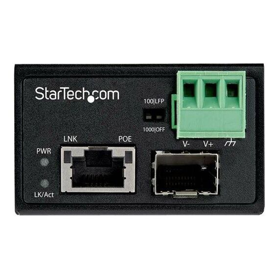 StarTech.com PoE+ Industrial Fiber to IMC1GSFP30W