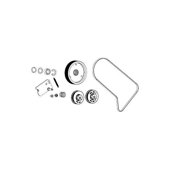 Zebra Rewind drive system P1083347-019