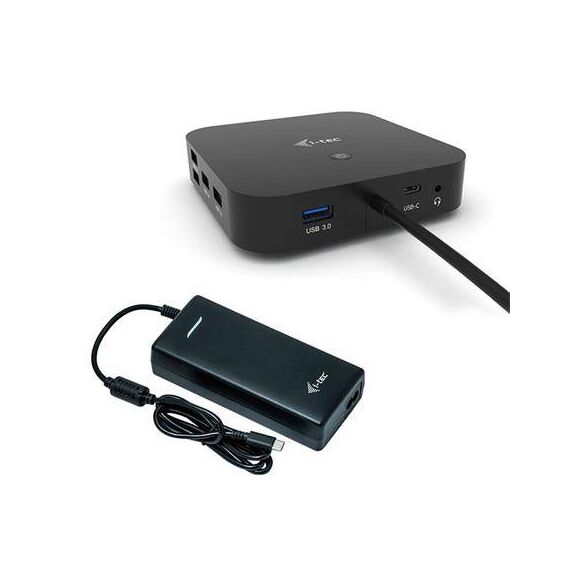 i-Tec USB-C Dual Display Docking Station with Power Delivery