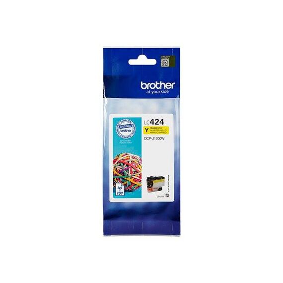 Brother LC424Y Yellow original ink cartridge  LC424Y