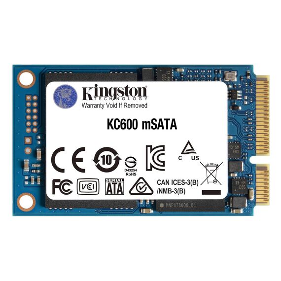 Kingston KC600 SSD encrypted 256GB mSATA