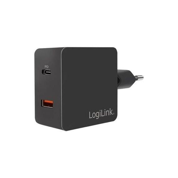 LogiLink USB wall charger Power adapter 18 Watt 3 PA0220