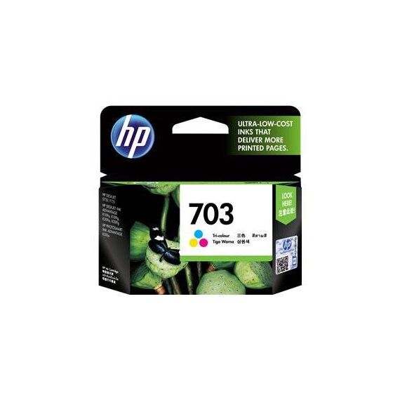 HP 703 Colour (cyan, magenta, yellow) original CD888AE