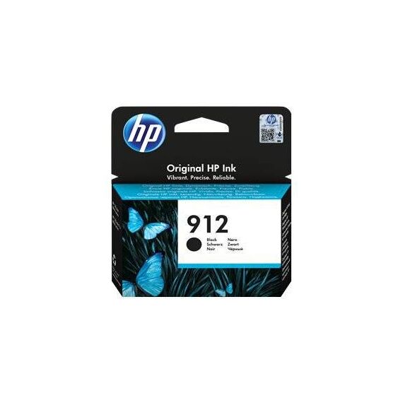 HP 912 8.29 ml black original ink cartridge for 3YL80AE
