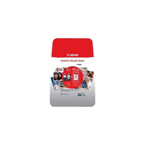 Canon PG-560XLCL-561XL Photo Value Pack Glossy 3712C004