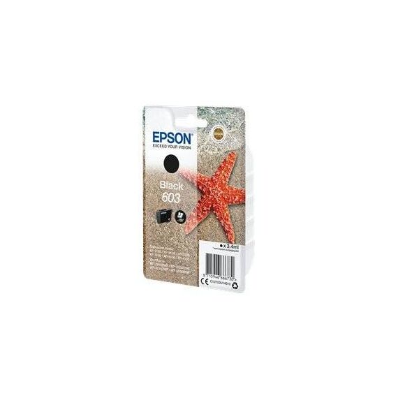 Epson 603 3.4 ml black original blister ink C13T03U14010