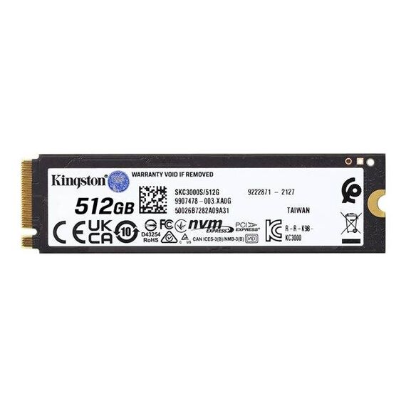 Kingston KC3000 Solid state drive 512 GB SKC3000S512G